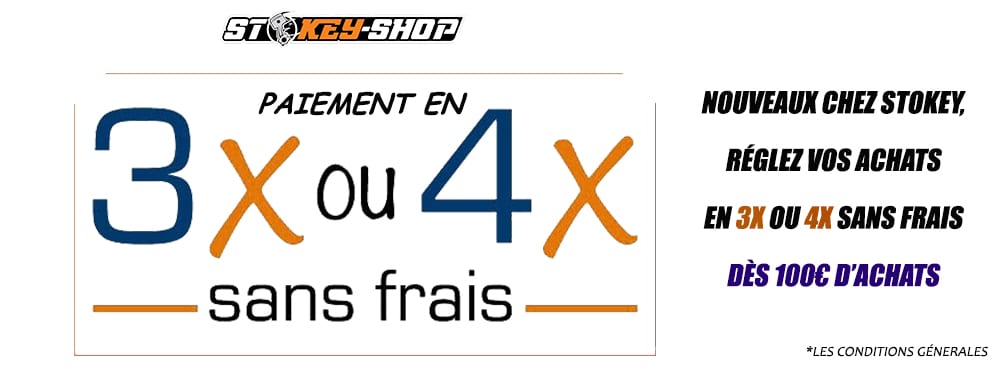 paiement 3 ou 4x sans frais