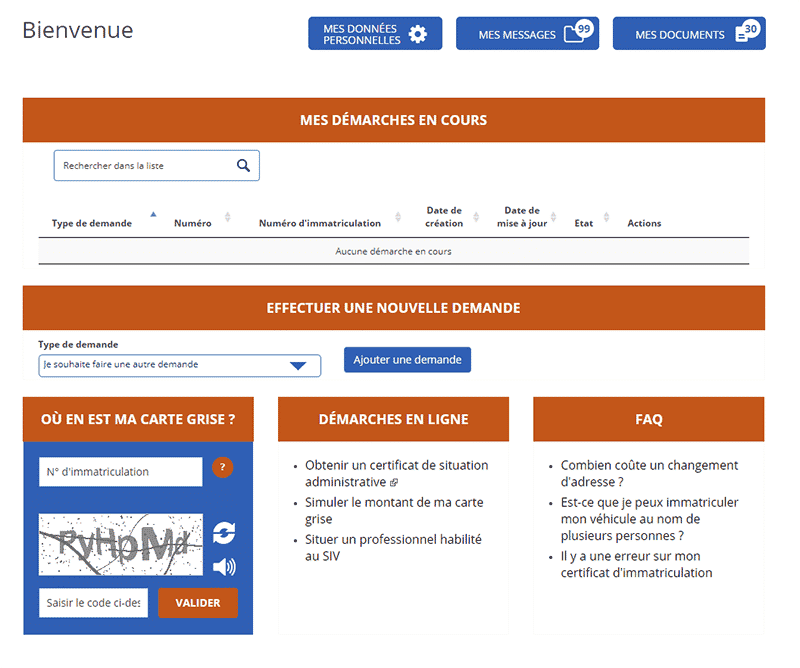 carte grise cyclo autre demande