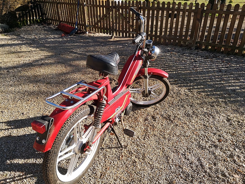 mobylette occasion : MBK 51 Red